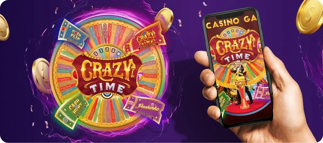 How to start playing Crazy Time slot 